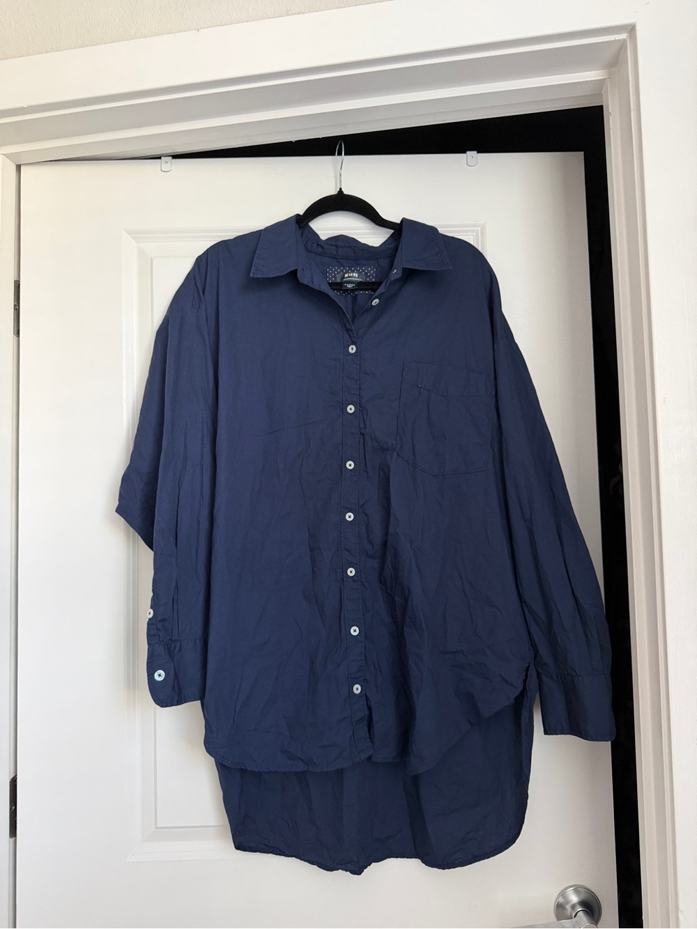 Maeve by Anthropologie The Bennet Oversized Buttondown Shirt